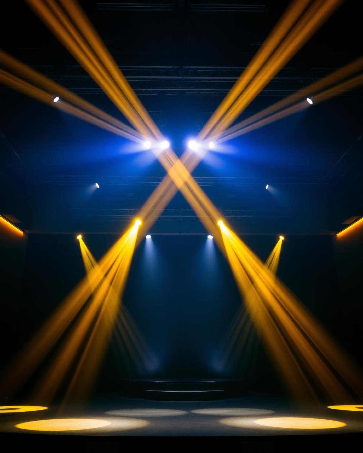 Iluminación y montaje técnico para un evento empresarial en Bogotá